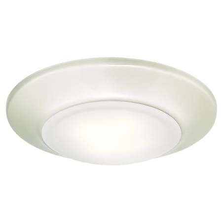 Westinghouse Westinghouse Brushed Nickel Metallic 3.9 in. W Steel LED Canless Recessed Downlight 12 W 63219